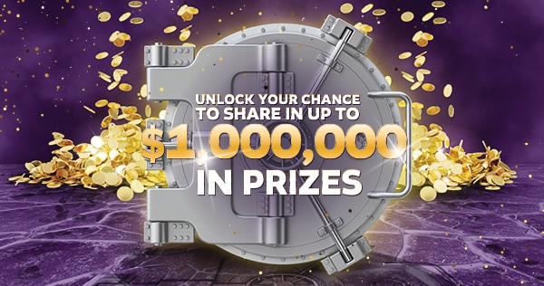 Chance to share in up to $1m